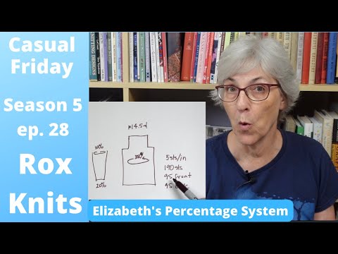 Designing a Sweater Using  Elizabeth Zimmermann's EPS // Casual Friday S05E28