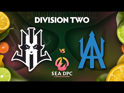 Lilgun vs Atlantis Game 2 - DPC SEA Div 2 Summer Tour w/ T-Panda & hairy_freak