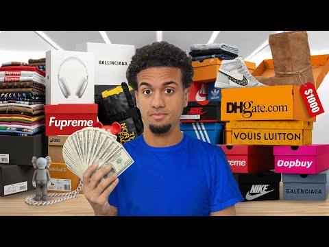 I Spent $1000 on FAKE Clothes...