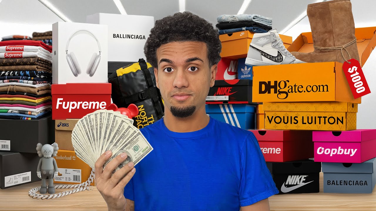 I Spent $1000 on FAKE Clothes...