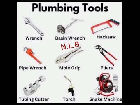 English # Plumbing Tools # 261