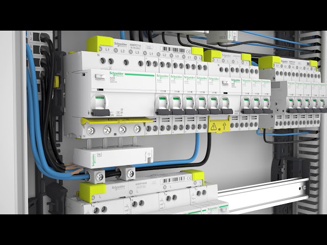 Vídeo relacionado con Schneider Electric A9Z21440 Acti 9 iID RCCB, Type A, 4P, 40A, 30mA, 73mm x 72mm x 91mm, Blanco