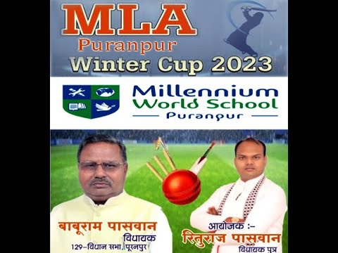 MLA PURANPUR WINTER CUP 2023 = 28 FEB  25TH MATCH  KIYANSH KINGS VS KHALSA WARRIORS