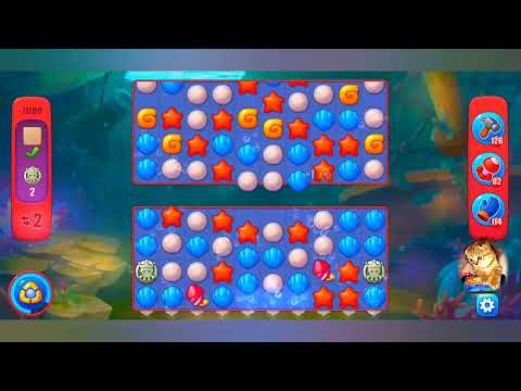 фишдом 2023  #  11180 уровень - прохождение без бустеров # Fishdom,   11180  level - no Boosters.