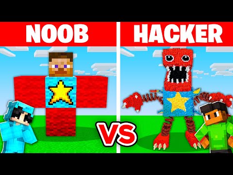 NOOB vs HACKER: I Cheated In a BOXY BOO Build Challenge!