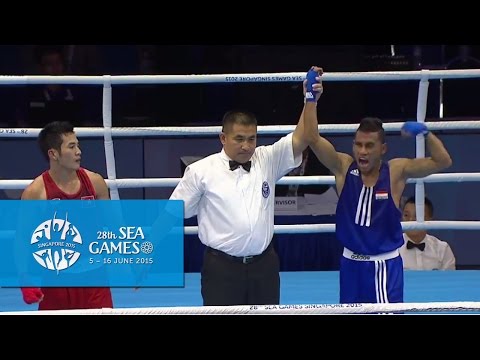 Boxing (Day 3) Men's Light Flyweight (46kg-49kg) Semifinals Bout 51 | 28th SEA Games Singapore 2015