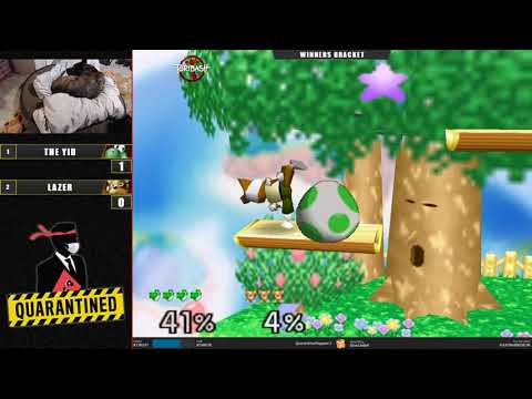 QR2 East - The Yid (Yoshi) Vs. Lazer (Captain Falcon) Super Smash Bros Winners Bracket - SSB64