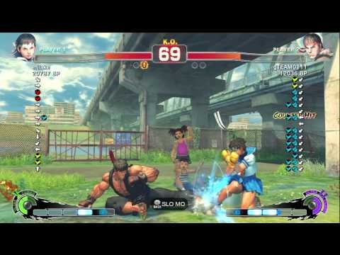Uryo [Sakura] vs gTEAM0111 [Ryu] SSF4 Japanese Online Ranked Matches - TRUE-HD