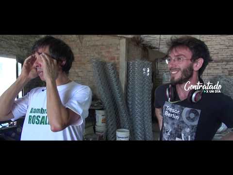 ROBERTO FUNES UGARTE como ALAMBRADOR - #ContratadoXunDía en Telefe Noticias