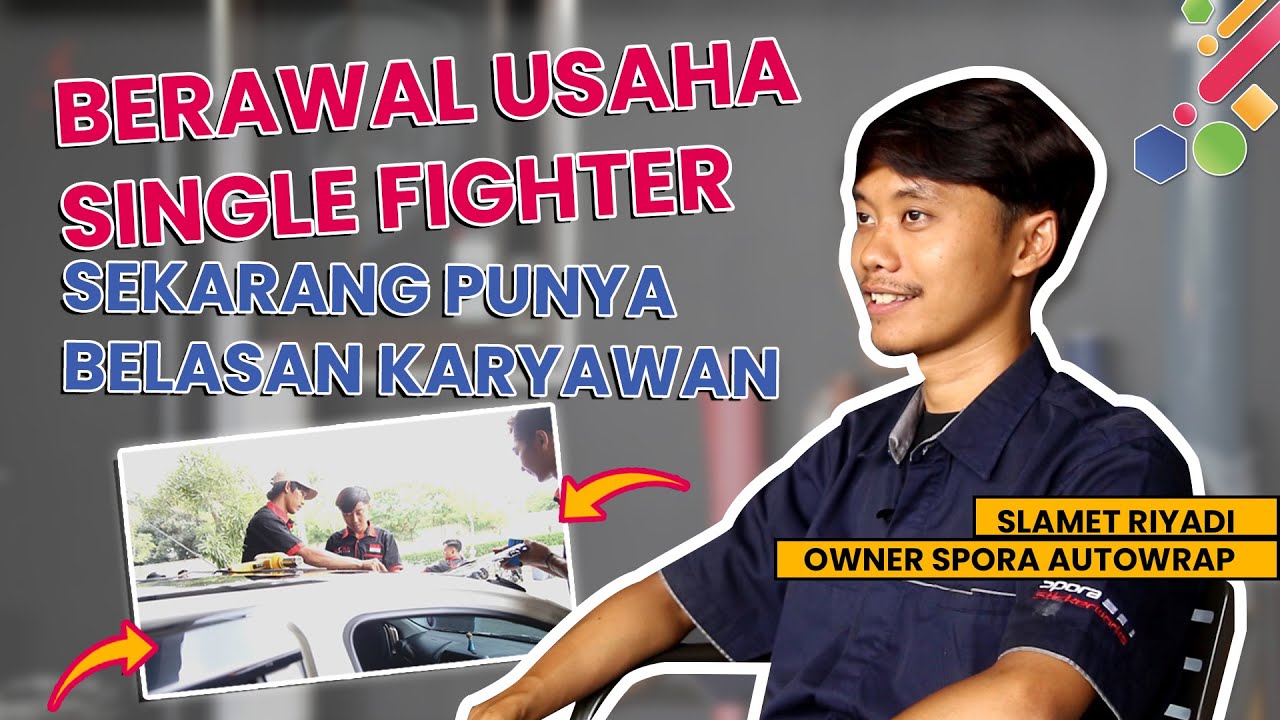 BERAWAL KERJA SAMA ORANG KINI PUNYA USAHA CUTTING DECAL SENDIRI | SPORA AUTOWRAP