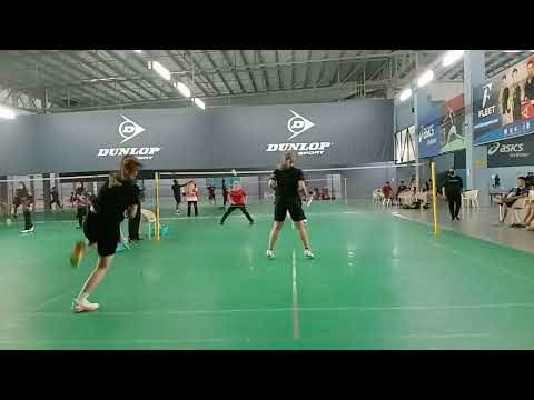 Badminton Sniper QF Women's Double SemiPro Tournament- Farah Ilyani / Hedayu Vs Desiree / Tan Cheryl
