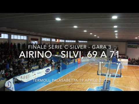 Basket finale serie C, gara 3: Airino - Silvi 69 a 71
