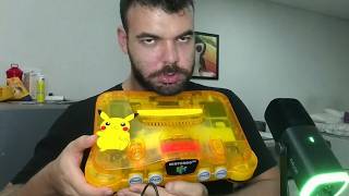 EU QUERO UM NINTENDO 64 PIKACHU