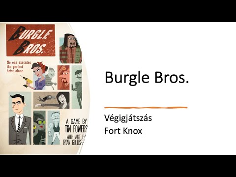 Robert SoloPlay - Burgle Bros. - Fort Knox - Végigjátszás, Átbeszélés