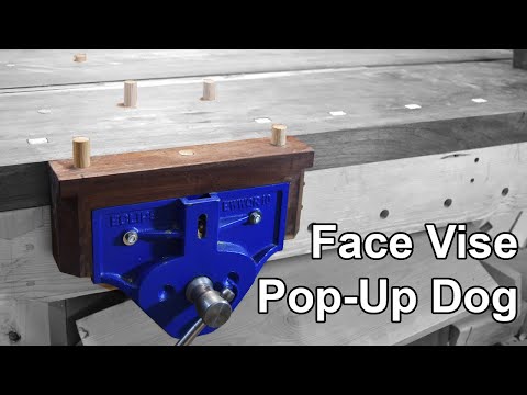 Pop-Up Dog Face Vise for My Workbench