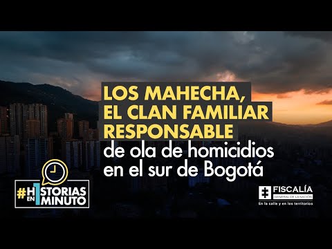 Los Mahecha, el clan familiar responsable de ola de homicidios en el sur de Bogotá