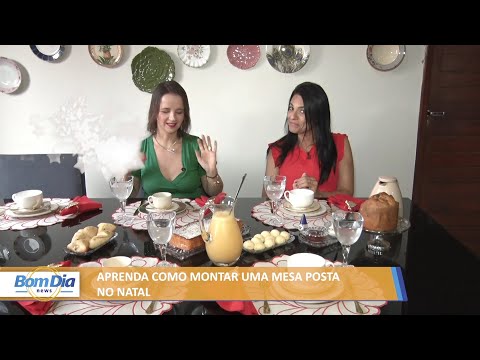 Aprenda a montar uma mesa posta no Natal 24 12 2021