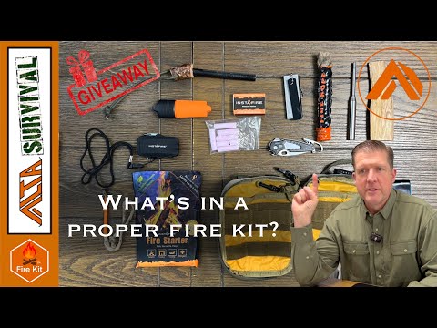 How to Build the Best Fire Starting Kit for Camping, Survival or Bushcraft