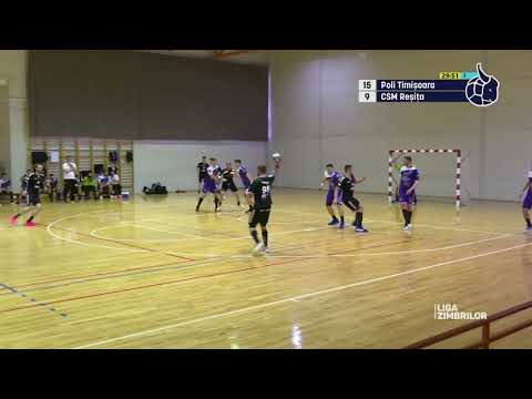 Cele mai tari faze ale meciului SCM Politehnica Timișoara - CSM Reșita, etapa a 21-a.