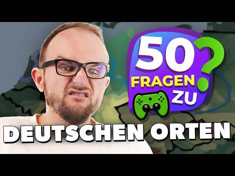 WER kennt sich aus in DEUTSCHLAND? | 50 Fragen zu deutschen Orten