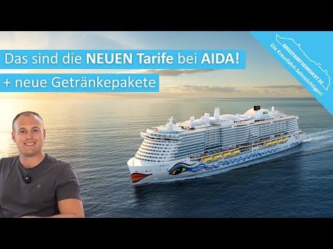 AIDA NEUE TARIFE & GETRÄNKEPAKETE 2025 – ALLE ÄNDERUNGEN EINFACH ERKLÄRT!