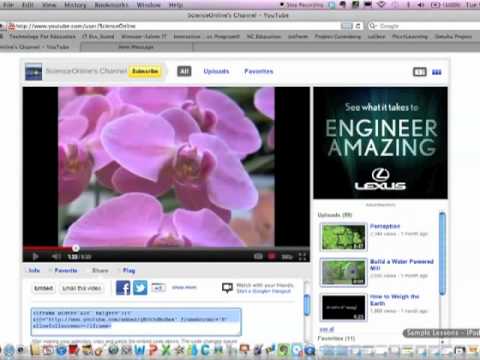 How To Embed Video on a Wiki