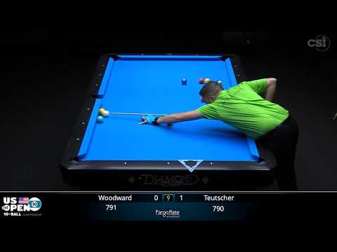 WHAT A FINISH! Skyler Woodward vs Marc Teutscher | 2019 US Open 10-Ball Championship