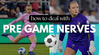 How to deal with pre game nerves | Do pro soccer players get nervous? ⚽️😳