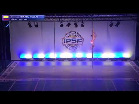 Pole Sport Senior Men Sebastian Hernandez of Colombia - Prelim 2017 World Pole Sports Championships