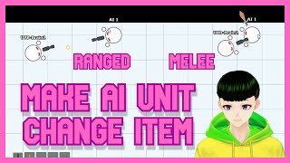 AI unit change item by distance YouTube video image