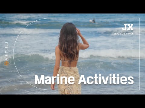 [Jeju travel] 3 kinds of marine activities - surfing, submarine, fishing