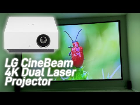 LG HU810PW 4K UHD Smart Dual Laser CineBeam Projector