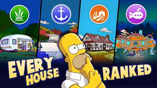 I Ranked EVERY House The Simpsons Have Ever Owned