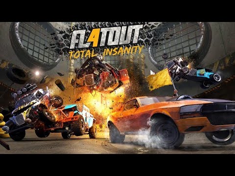 Flatout 4 Total Insanity | Career Mode Gameplay Walkthrough Part #6 [Derby Invitational Final Cup]