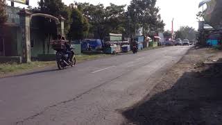 preview picture of video 'Jalur Pansela Ruas Jl Daendels Ambal, Kebumen Pada H-2 Lebaran 13 Juni 2018'
