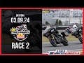 Mission King of the Baggers Race 2 at Daytona 2024 - FULL RACE | MotoAmerica