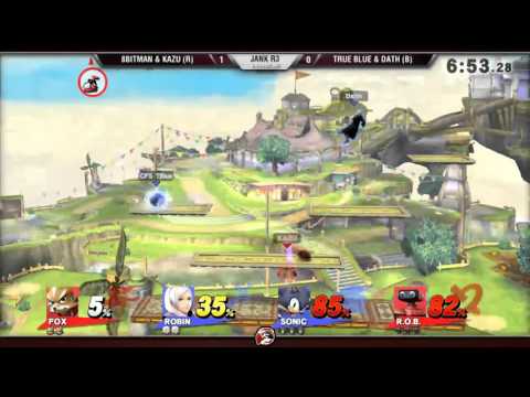 VS Jank City Doubles 10/10/15 - Winners R3 - 8Bitman & Kazu vs True Blue & Dath