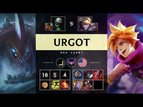 Urgot ADC vs Ezreal - NA Master Patch 25.17