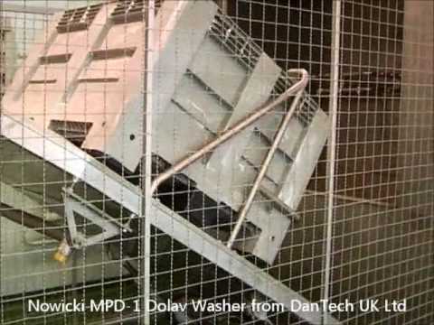 Nowicki MPD 1 Batch Washing for Dolavs and large Plastic Crates from DanTech