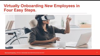 Virtually Onboard New Employees in Four Easy Steps
