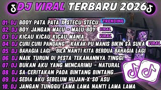 Download lagu DJ TIKTOK TERBARU 2026-🎵DJ BODY PATA PATA X STECU STECU 🎵DJ KAKA PU MANIS BIKIN SA SUKA FULL ALBUM mp3