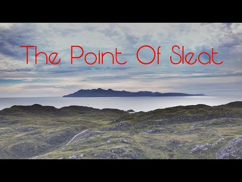 The Point Of Sleat-Skye-Hillwalking Scotland-Drone Footage-Wild Camping