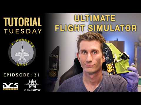 Ep. 31: Best Flight Simulator Instrument Panel | Open Hornet