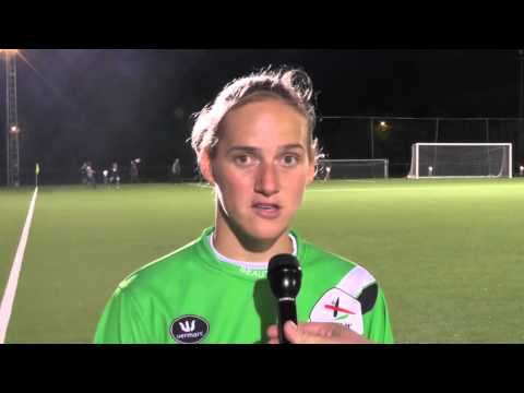 Sabrina Broos na OH Leuven-RSC Anderlecht op 28 08 2015