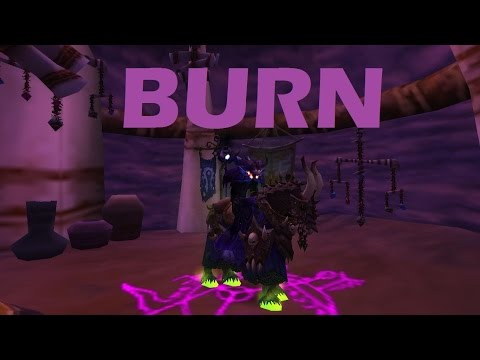 Burn - Affliction Warlock PvP Movie [5.4.8]