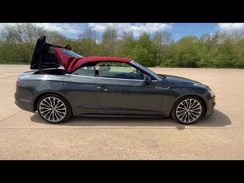 2018 18 AUDI A5 CABRIOLET S LINE 2.0 TFSI 190PS MANUAL ONLY 10,000 MILES