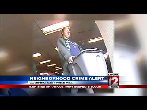 Identities of antique theft suspects sought