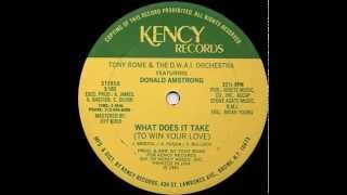 Tony Rome  -  What Does It Take