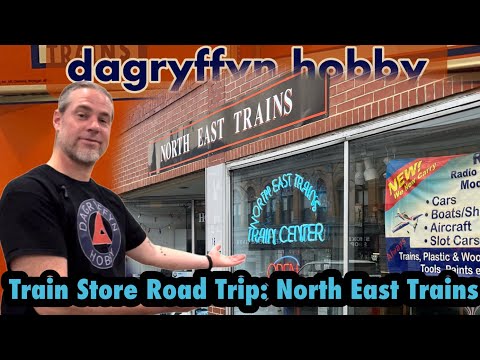 Visiting North East Trains in Peabody MA Train Store Road Trip!