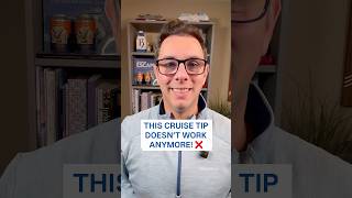 This cruise tip doesn't work anymore!  #cruise #shorts